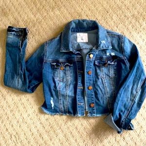 Cropped IVY & MAIN Jr Jean Jacket from Tillys